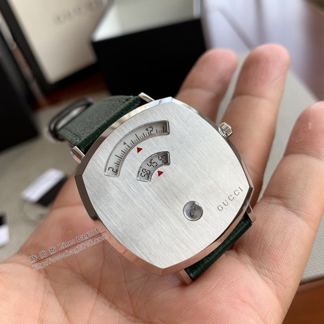 古馳皮帶手錶 Gucci新款中性石英腕表  gjs2148